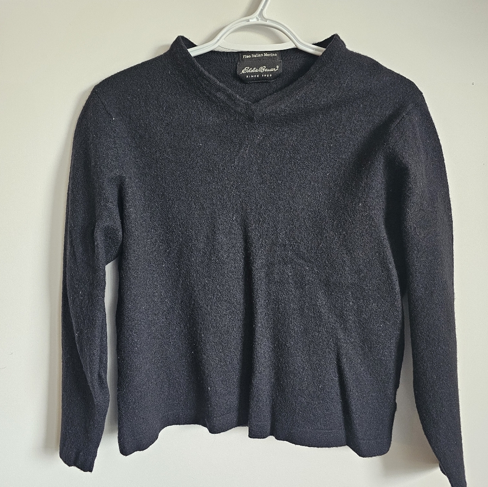Eddie Bauer 100% Wool Sweater